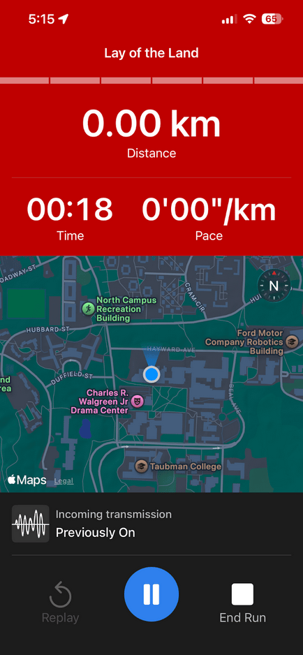 Zombies, Run! screenshot